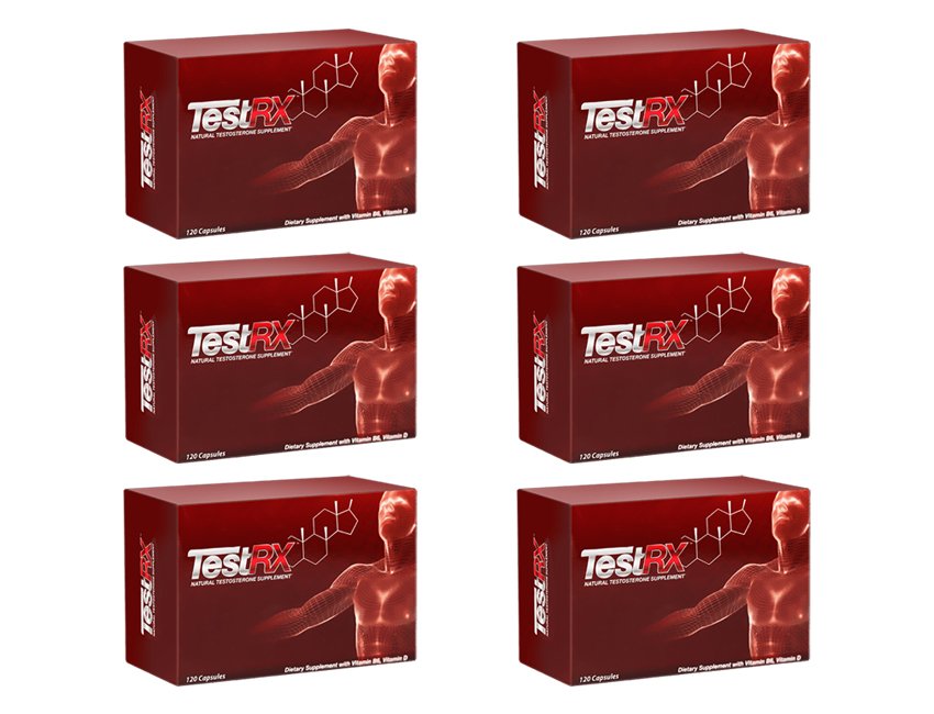 6 Boxes of ​​TestRX