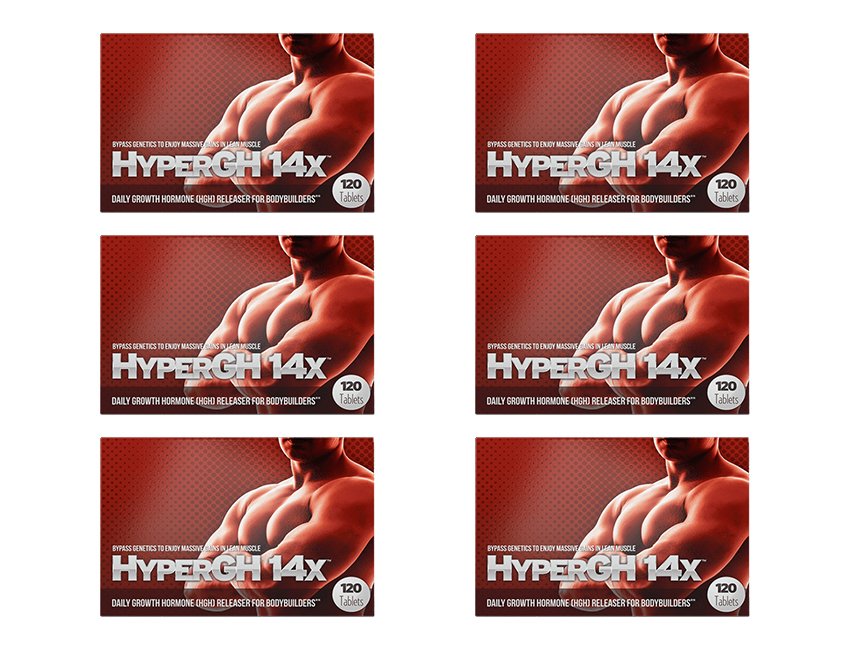 6 Boxes of ​​HyperGH 14x