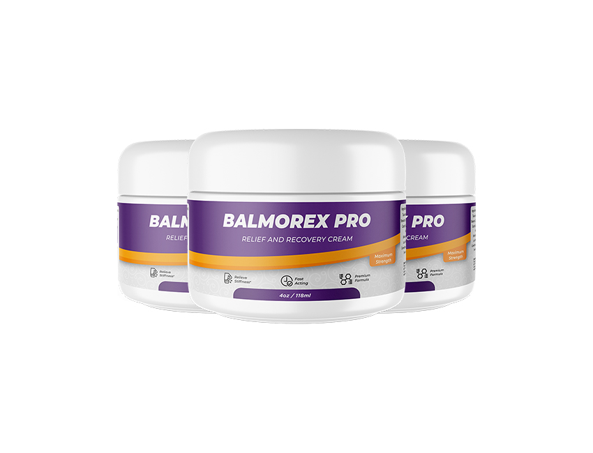 3 Jars of Balmorex Pro