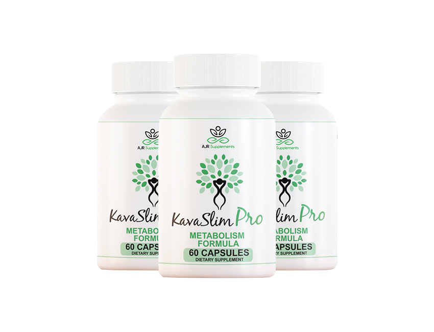 3 Bottles of KavaSlim Pro