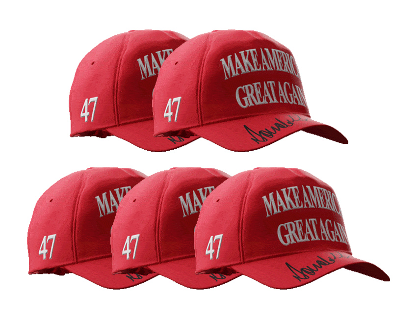 Maga Hat 47 Red of 5 Piece