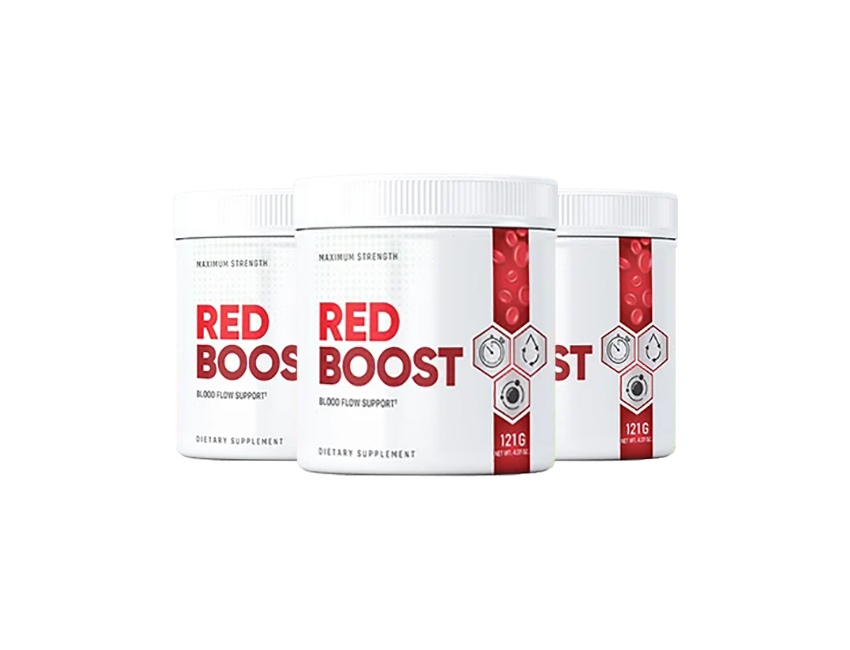 3 Bottles of Red Boost