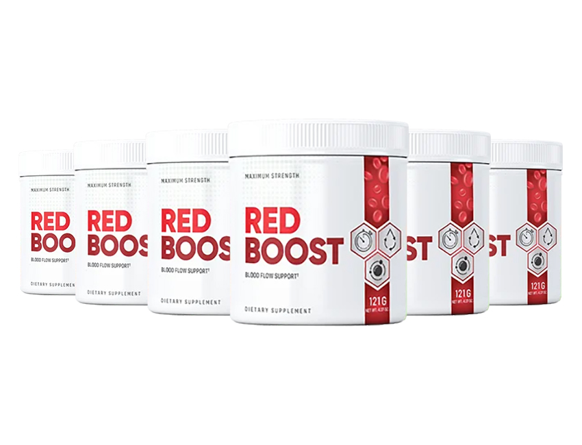 6 Bottles of Red Boost