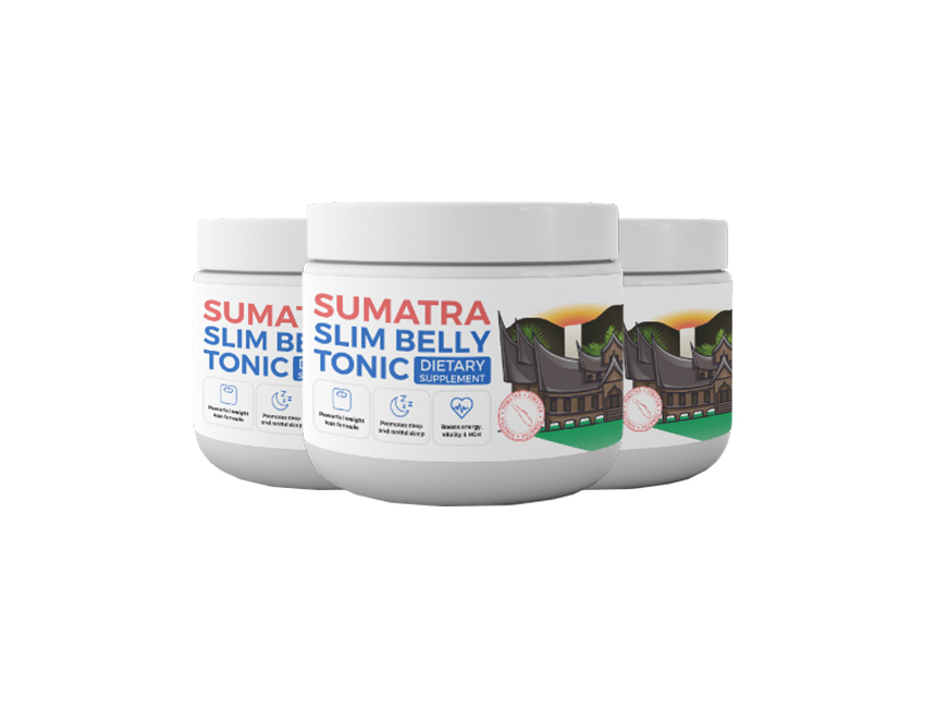 3 Bottles of Sumatra Slim Belly Tonic