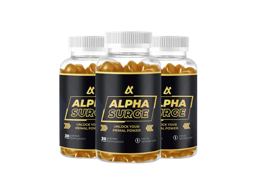 3 Bottles of Alpha Surge
