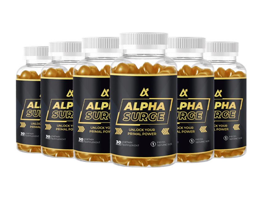 6 Bottles of Alpha Surge