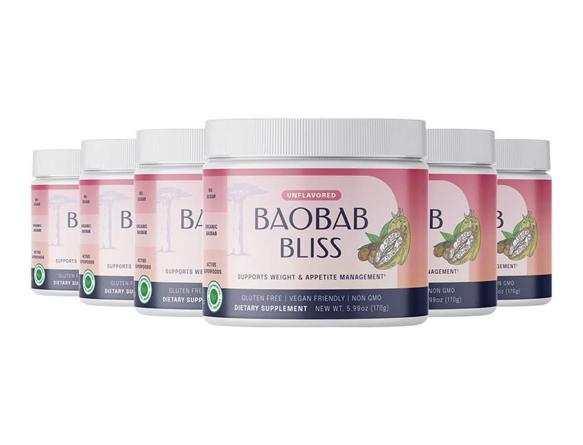 6 Jars of Baobab Bliss