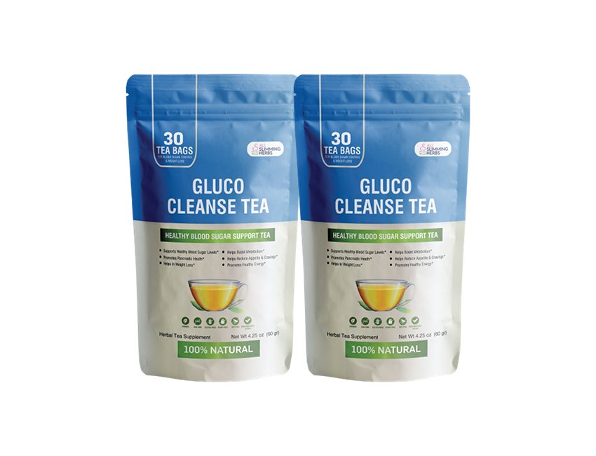 2 Bags of GlucoCleanse Tea