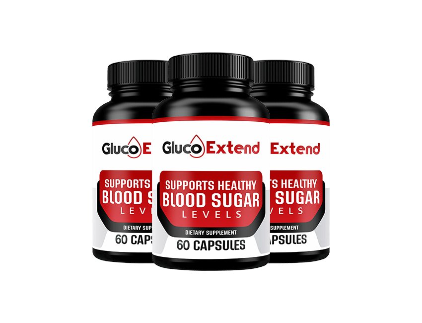 3 Bottles of GlucoExtend