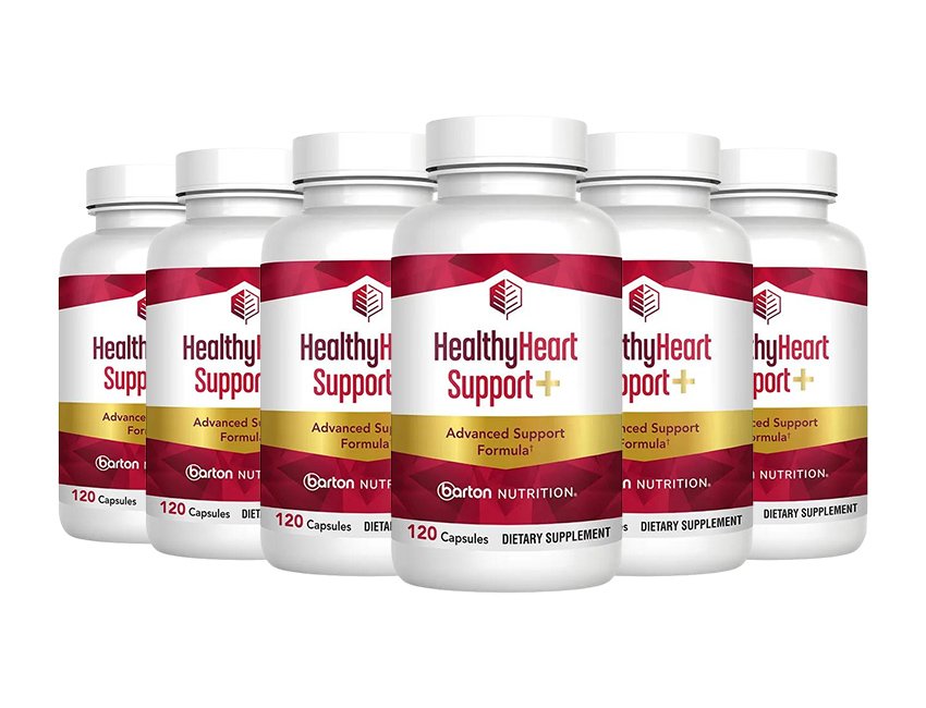 6 Bottles of HealthyHeart Support+