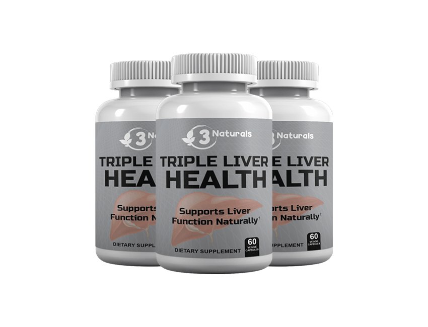 3 Bottles of Triple LiverHealth