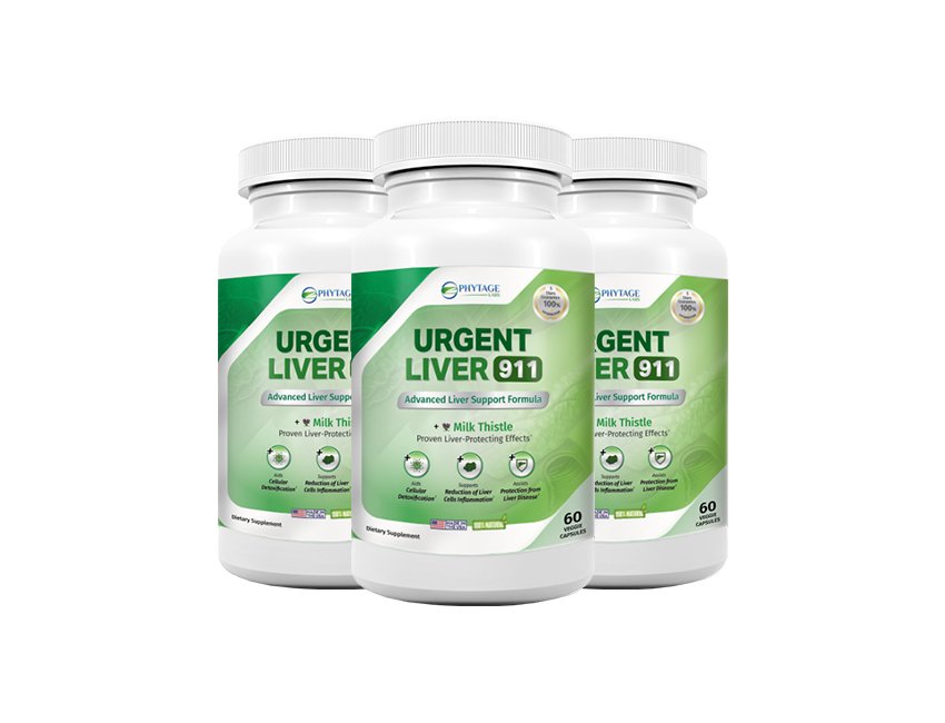 3 Bottles of Urgent Liver 911