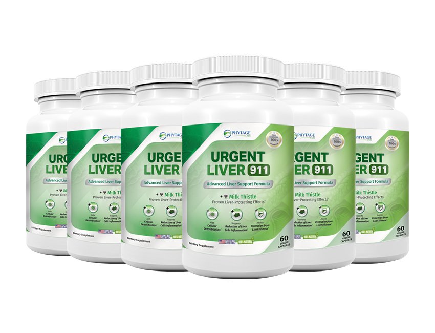 6 Bottles of Urgent Liver 911